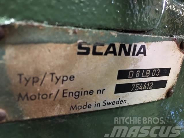 Scania D8LB03 motor Motori za građevinarstvo