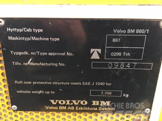 Volvo 861 dumper 6 x 4 til ophug Damperi za gradilište