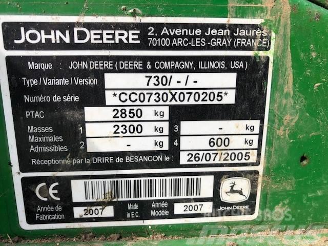 John Deere 730 Uređaji za kosačice