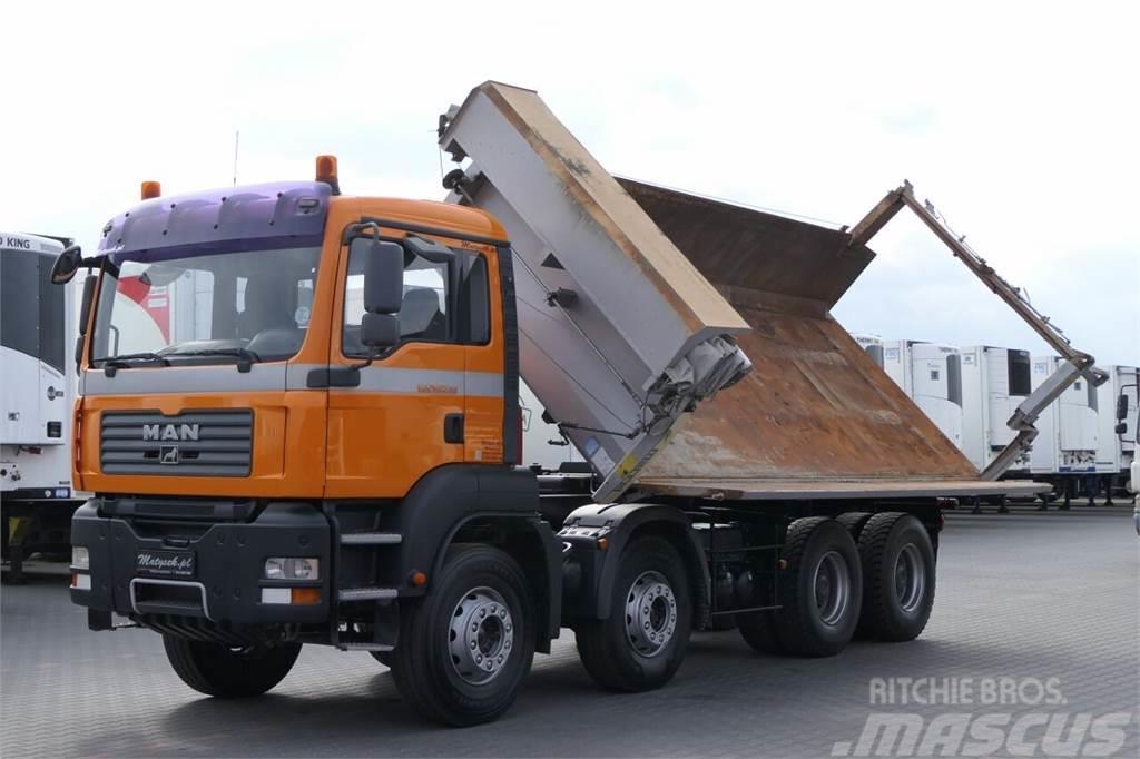 MAN TGA 35.400 / 8x4 / 2 STR. WYWROTKA / BORDMATIC / H Kiperi kamioni