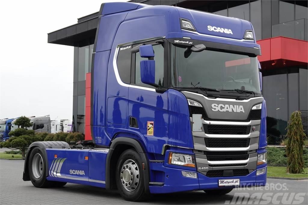 Scania R 450 / RETARDER / NOWY MODEL / OPONY 100 % Tegljači