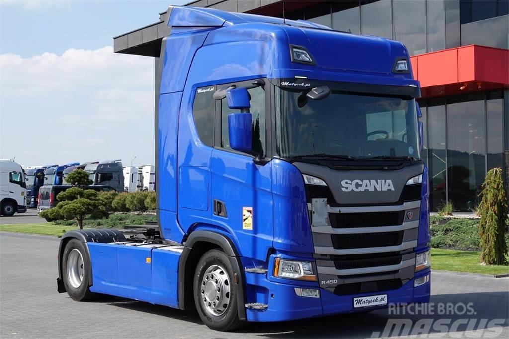 Scania R 450 / RETARDER / 2018 ROK / Tegljači