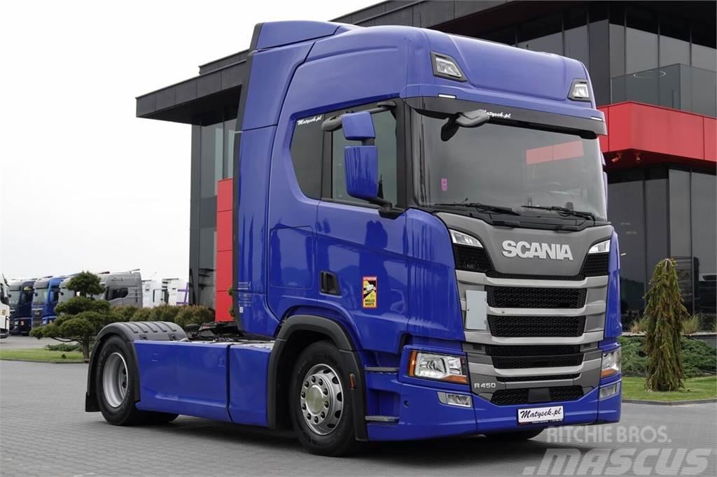Scania R 450 / RETARDER / NAVI / NOWY MODEL / OPONY 100 % Tegljači