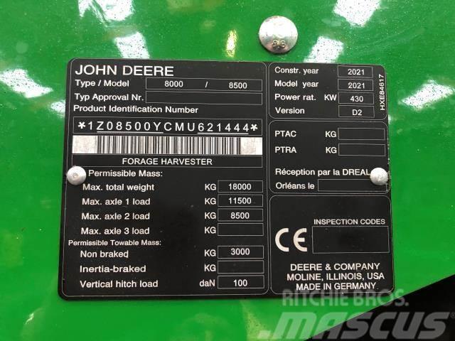 John Deere 8500 Kombajni za stočnu hranu