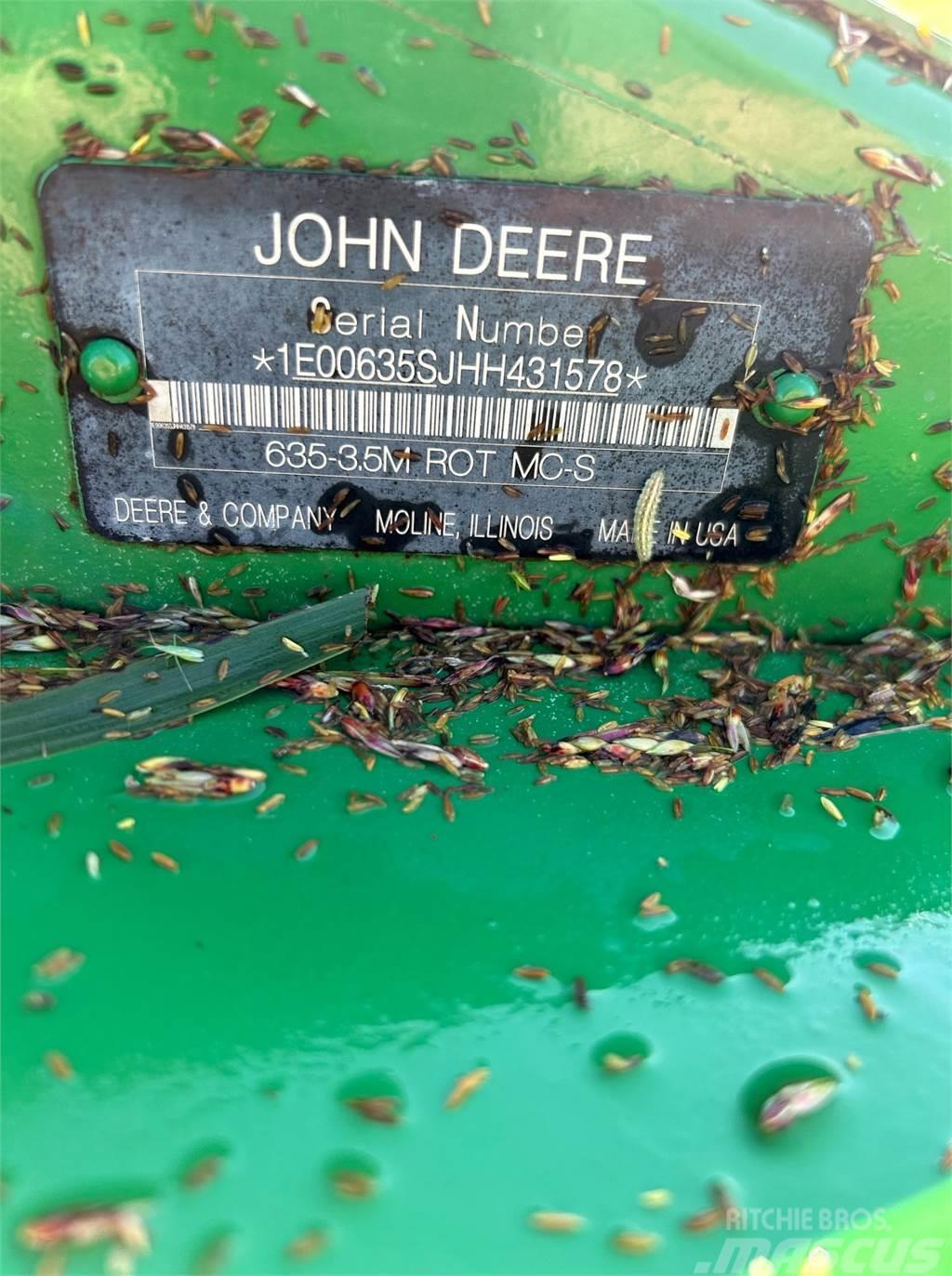 John Deere 635 Uređaji za kosačice