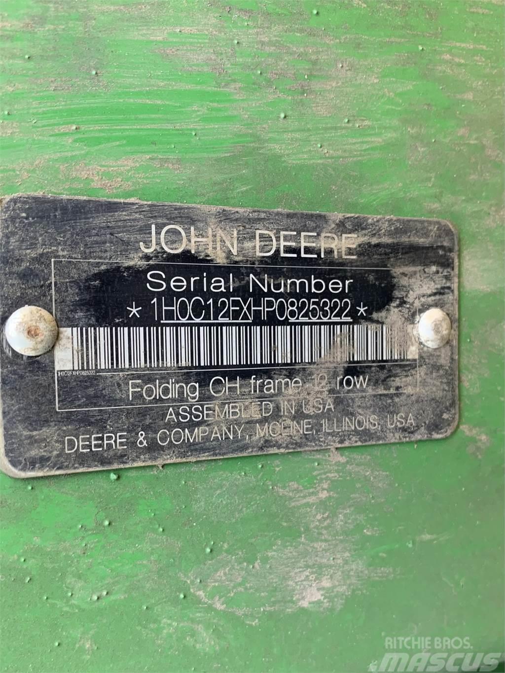 John Deere C12F StalkMaster Dodatna oprema za kombajne