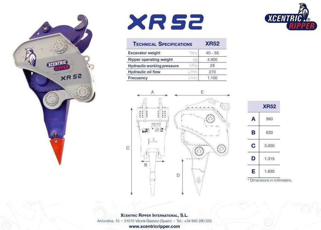 Xcentric XR52 Ostalo za građevinarstvo