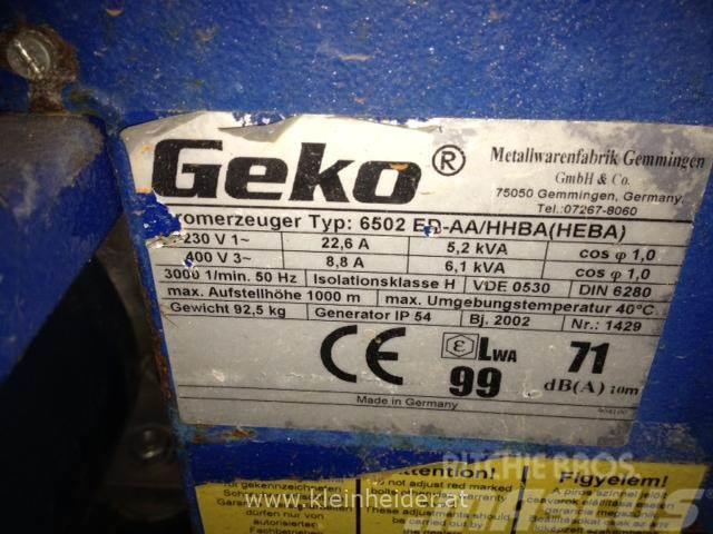  Geko Aggregat 6502 5 kVA Dizel generatori