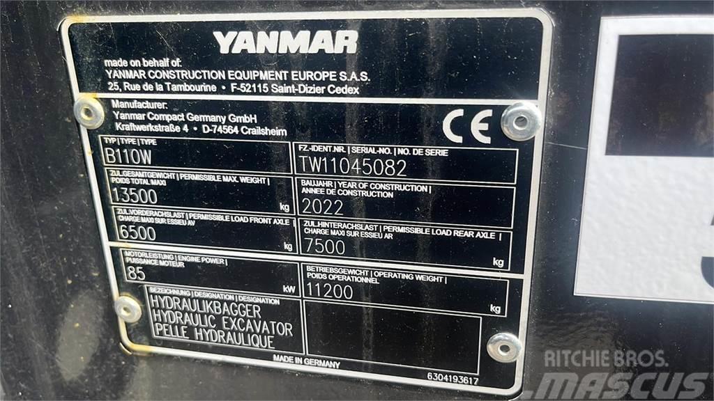 Yanmar B110W Bageri točkaši