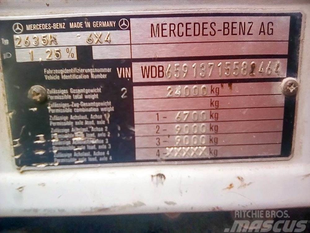 Mercedes-Benz 2635 Kiperi kamioni