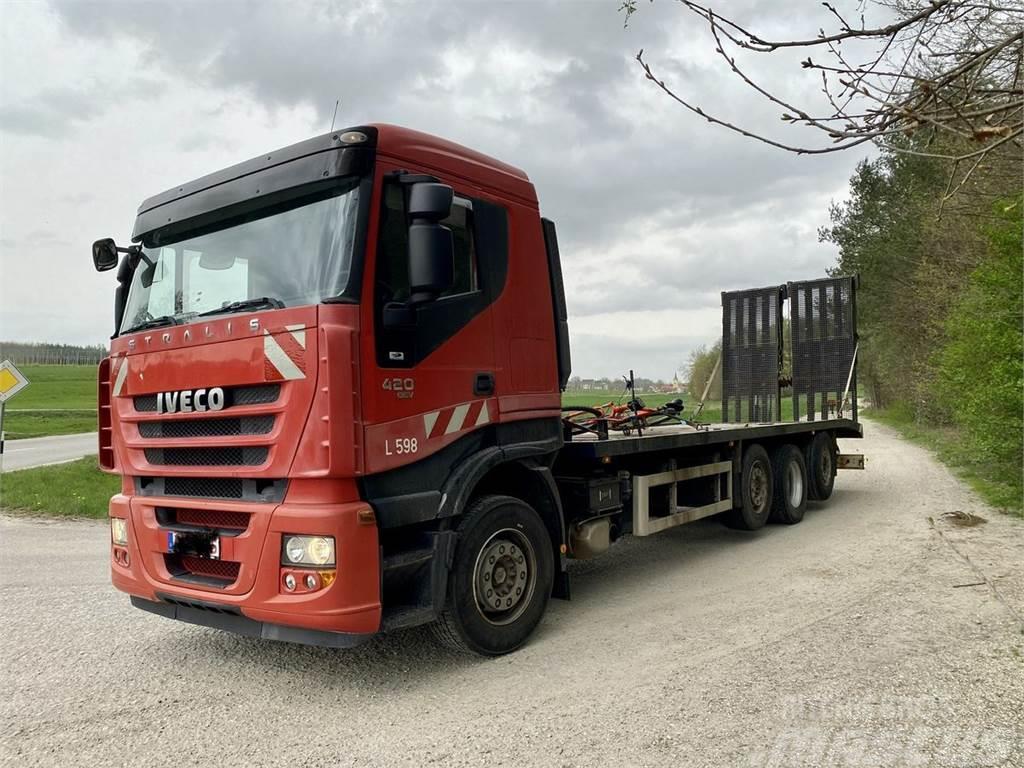 Iveco Stralis 420 Baumaschinentransporter Maschinentra Ostali kamioni