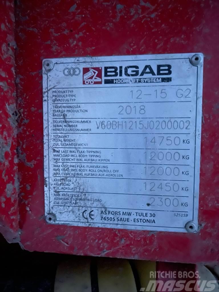 Bigab 12-15 G2 Ostale prikolice