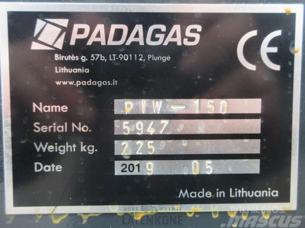 Padagas Puomiharja PIW-150 R ilman kiinnikettä Četke