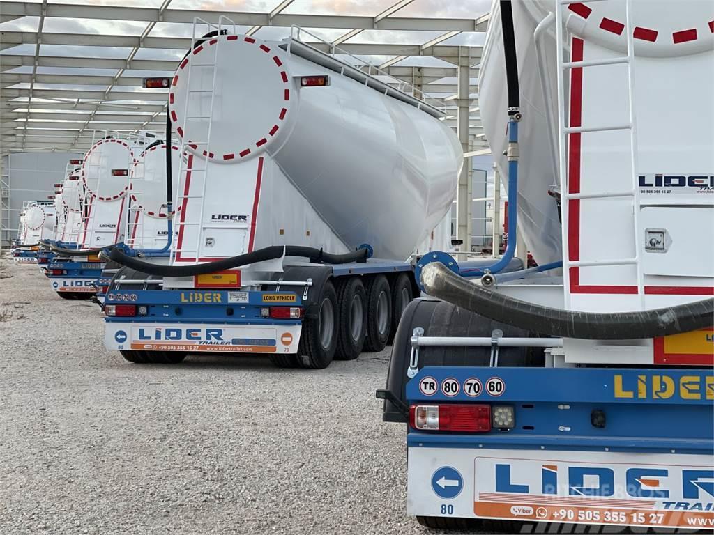 Lider NEW 2022 MODELS bulk cement trailer Poluprikolice cisterne