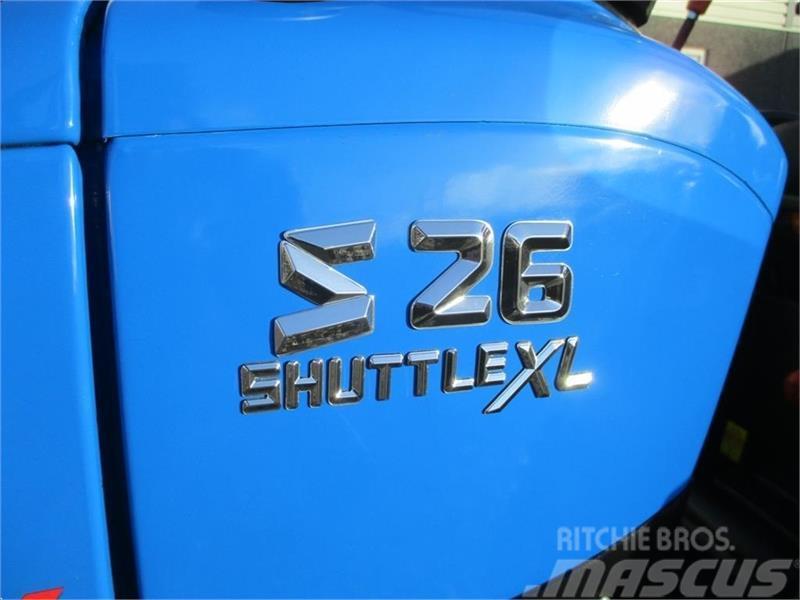 Solis S26 Shuttle XL 9x9 med store brede Turf hjul på ti Manji traktori