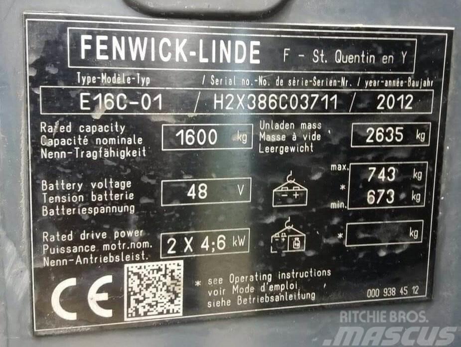 Fenwick E16C-01 Viljuškari - ostalo
