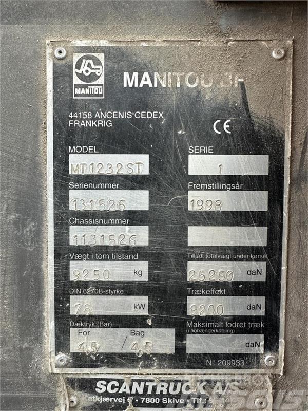 Manitou MT 1232 ST Teleskopski viljuškari