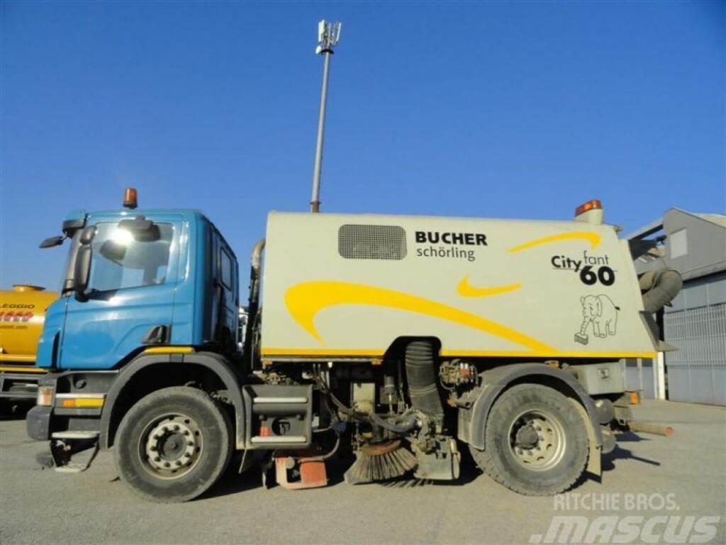 Scania P 230 Bucher Polovni kamioni za čišćenje