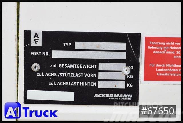 Ackermann 1 Achs Koffer+ Schiebeplane 3100mm innen Prikolice sa sandukom