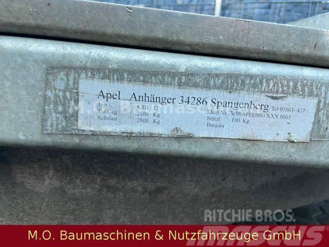  Apel Spangenberg KSB 32 / 2.380 Kg / Tüv 2023 / Niski utovarivači