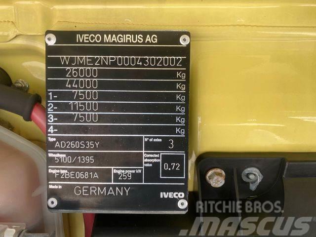 Iveco STRALIS 350 with sides 6x2, crane,EURO 3 vin 002 Kamioni sa kranom