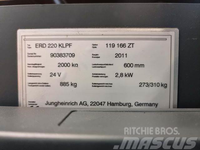 Jungheinrich ERD 220 - 1660MM HUB - 2000KG - INITIAL Visoko dizajući komisioni viljuškar