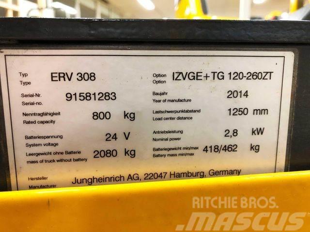 Jungheinrich ERV 308 - SPEZIALBAU - 4659STD. - BJ.2014 Visoko dizajući komisioni viljuškar