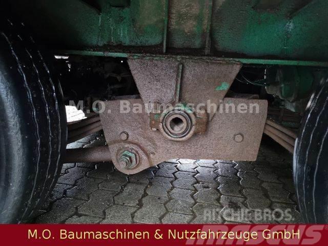 Kaiser SSB 335 / 3 Achser / Blatt / Hydr. Rampen / 34t Poluprikolice labudice