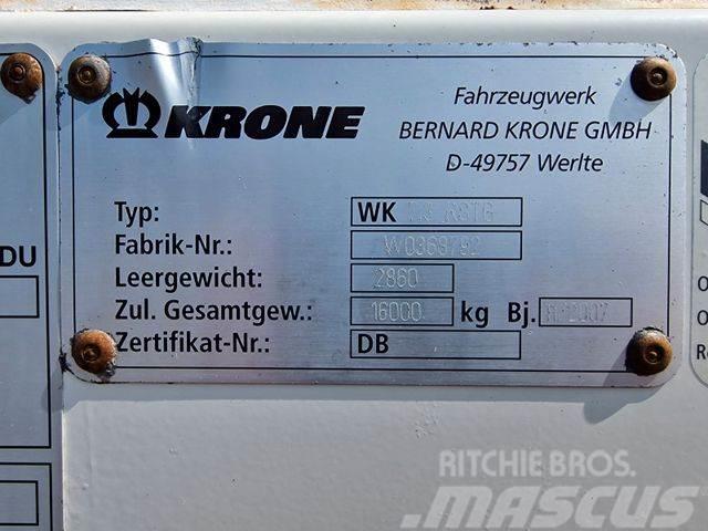 Krone WK 7.3 RSTG / Rolltor / Textil / Koffer Platforme