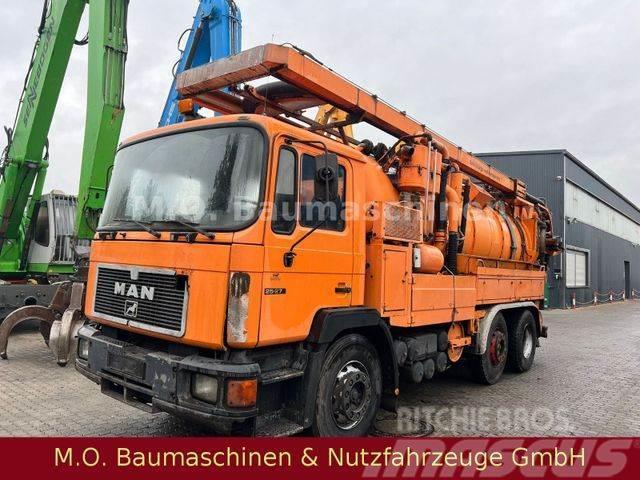 MAN 25.270 / Müller Saug u. Spühlwagen / 12.000 L / Kombi vozila/ vakum kamioni