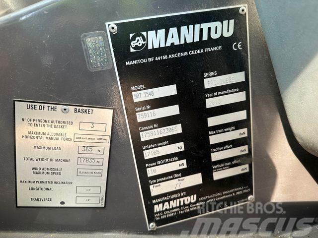 Manitou MRT 2540 P manipulator vin 065 Zglobne podizne platforme