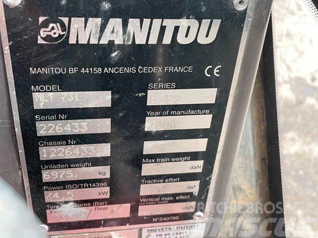 Manitou MTL731 frontloader 4x4 VIN 433 Utovarivači na točkove