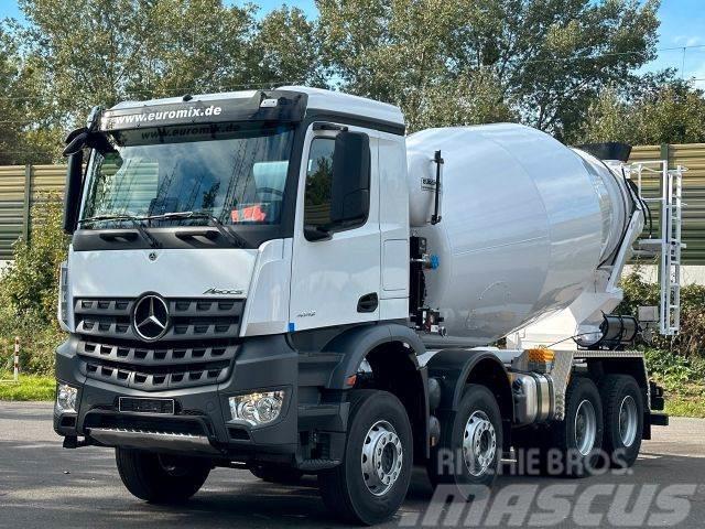 Mercedes-Benz 4145 8X4 EuromixMTP EM 12 Fahrmischer Kamioni mešalice za beton