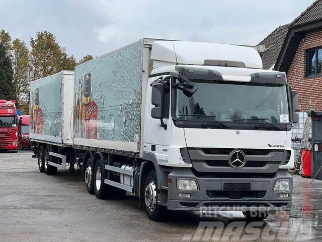 Mercedes-Benz Actros 2541 L 6x2 und Boese BTA 7.3 LBW Kamioni za prevoz pića