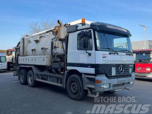 Mercedes-Benz Actros 3335 6x4 Saug + Spülwagen 14.500 ltr Kombi vozila/ vakum kamioni