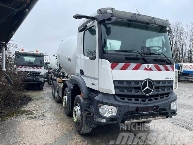 Mercedes-Benz Arocs 3240 8x4 Betonmischer Stetter 9m³ 10xvorh Kamioni mešalice za beton