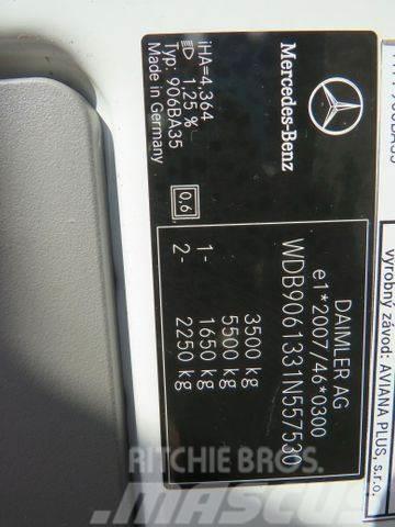 Mercedes-Benz SPRINTER*EURO5*Koffer*Pritsche3,68 m Sanduk kombiji