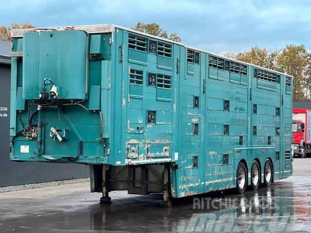 Pezzaioli 3.Stock Cattle-Cruiser Hals+Tiefbett Typ2 Poluprikolice za prevoz stoke