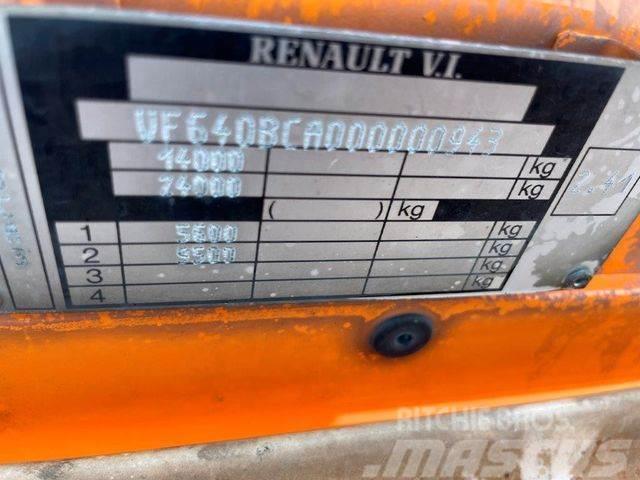 Renault MIDLINER M210.14 4X4 for containers vin 943 Rol kiper kamioni sa kukom za podizanje tereta