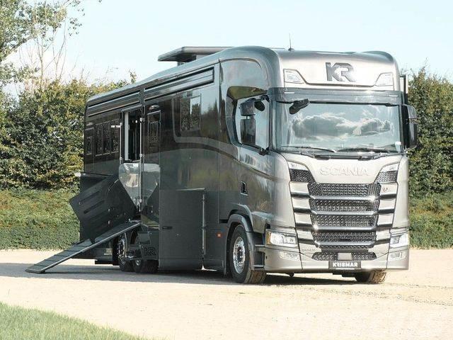 Scania S500, KR Exclusiv, Pop Out,Push Up Kamioni za prevoz životinja
