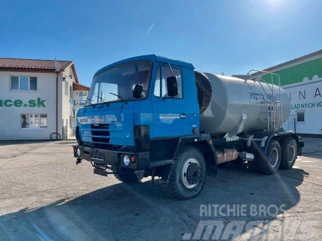 Tatra 815 6x6 stainless tank-drinking water 11m3,858 Kamioni cisterne