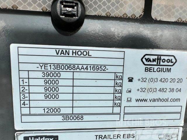 Van Hool BDF, food tank 20m3 vin 952 Poluprikolice cisterne