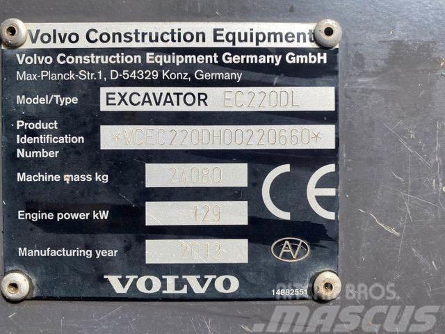 Volvo EC220 DL **BJ2013 *10000/ New Engine / New UC Bageri guseničari