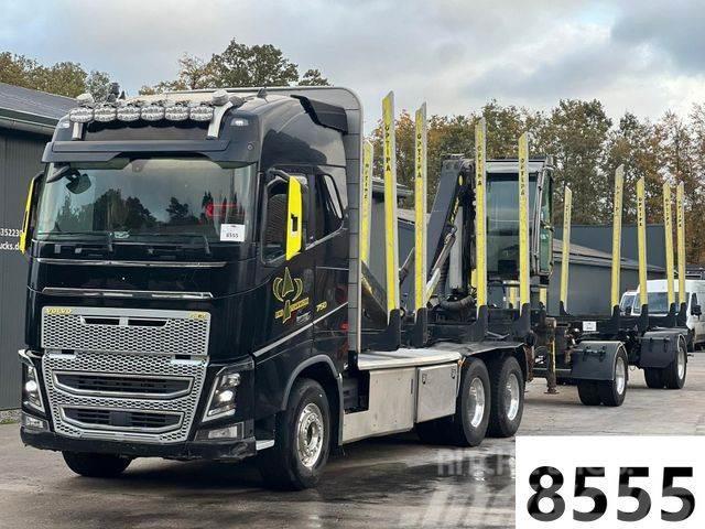 Volvo FH 750 Euro 6 6x4 Holztransporter + TAJFUN L150Z Kamioni za drva Šticari