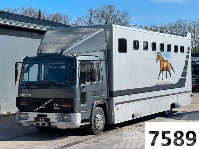 Volvo FL 6-11 Turbo Pferdetransporter 7 Pferde Kamioni za prevoz životinja