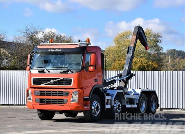 Volvo FM 460 * Abrollkipper * Top Zustand /8x4 Rol kiper kamioni sa kukom za podizanje tereta
