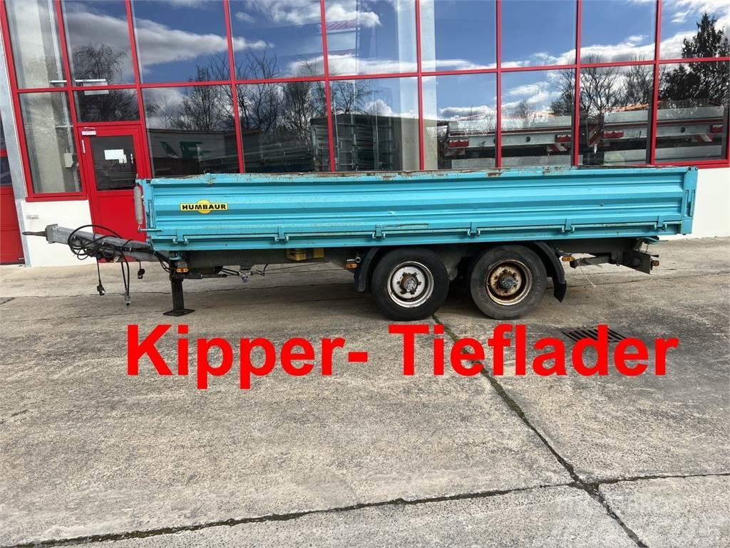Humbaur HTK 10 50 24 Tandem Kipper- Tieflader Kiperi prikolice