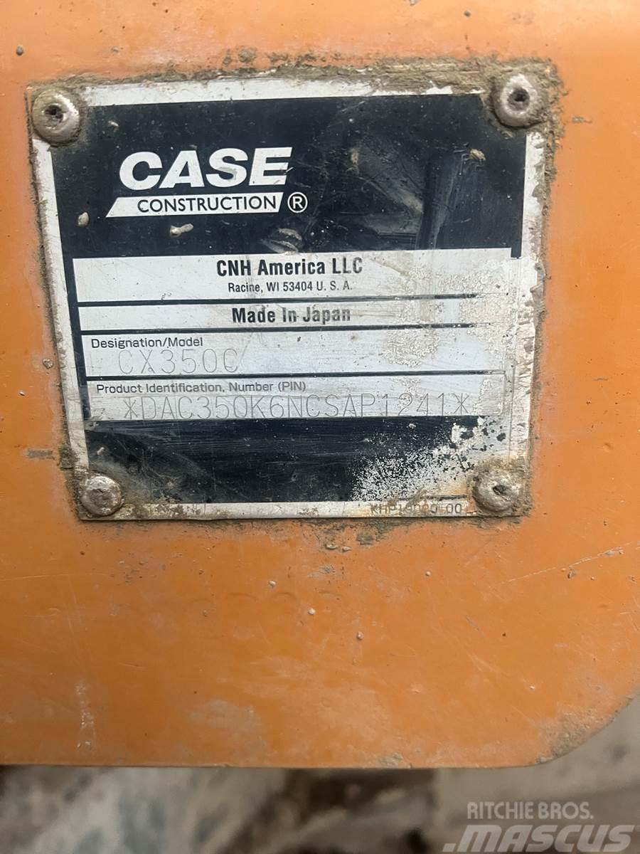 CASE CX350C Bageri guseničari