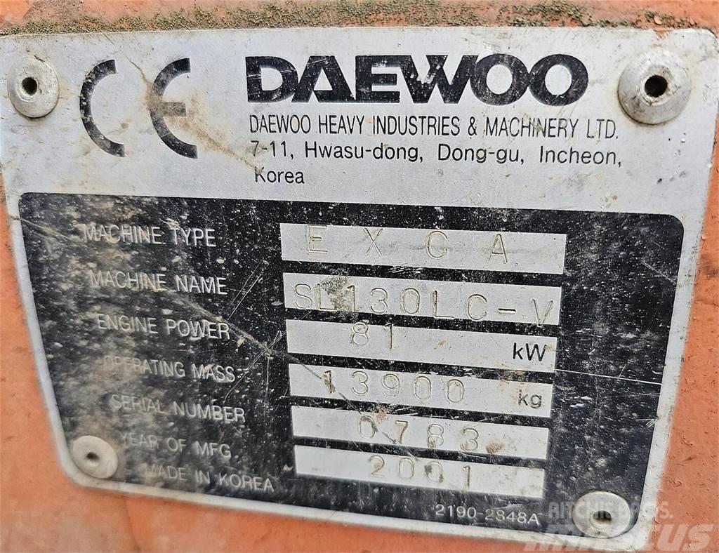 Daewoo Solar 130 LC-V Bageri guseničari
