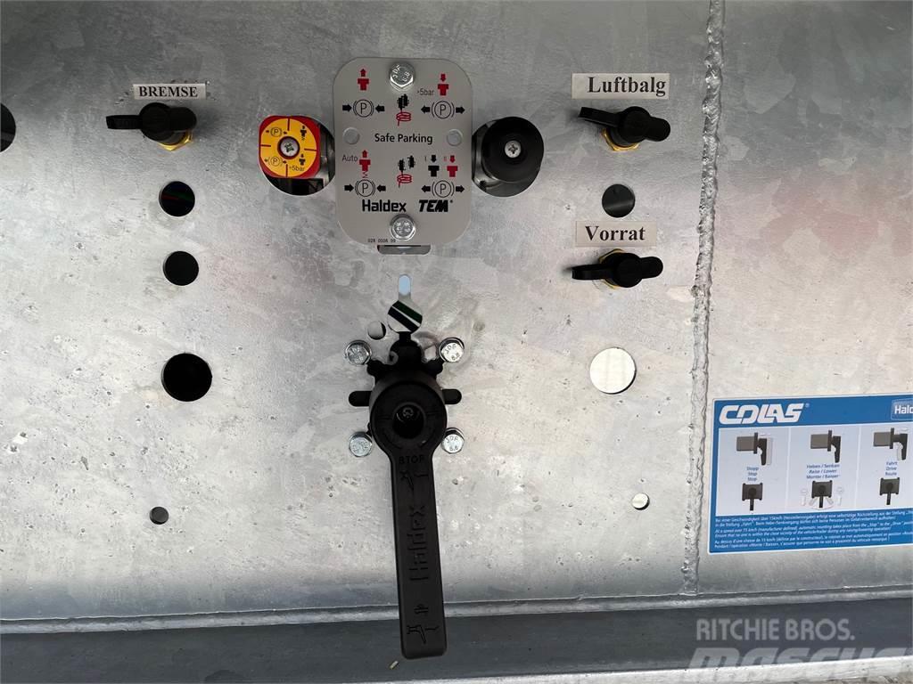Hangler 3-aks gardintrailer Zepro lift + hævetag Poluprikolice sa ciradom